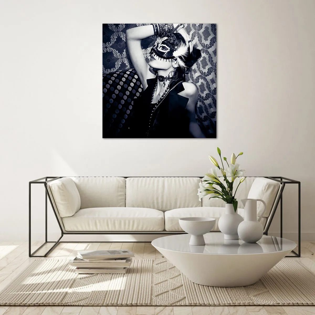 Glasbild - Bild auf glas - Dekorationen, Ornamente, Muster ... - 30x30 cm